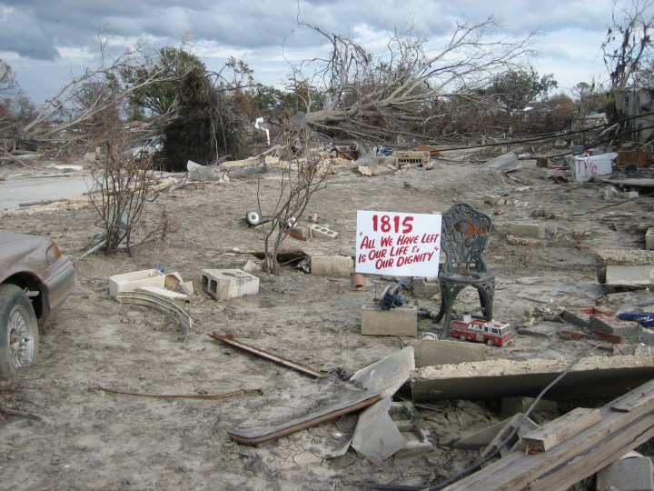 Lower Ninth Ward, New Orleans, December 2005