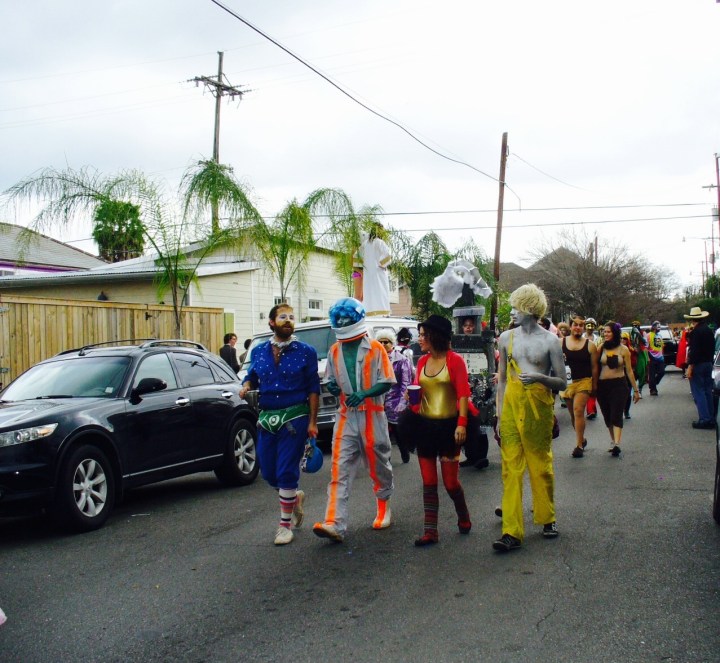 The Society of St. Anne, Fat Tuesday, New Orleans